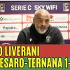 Vis Pesaro-Ternana 1-0, la conferenza stampa di Liverani | VIDEO