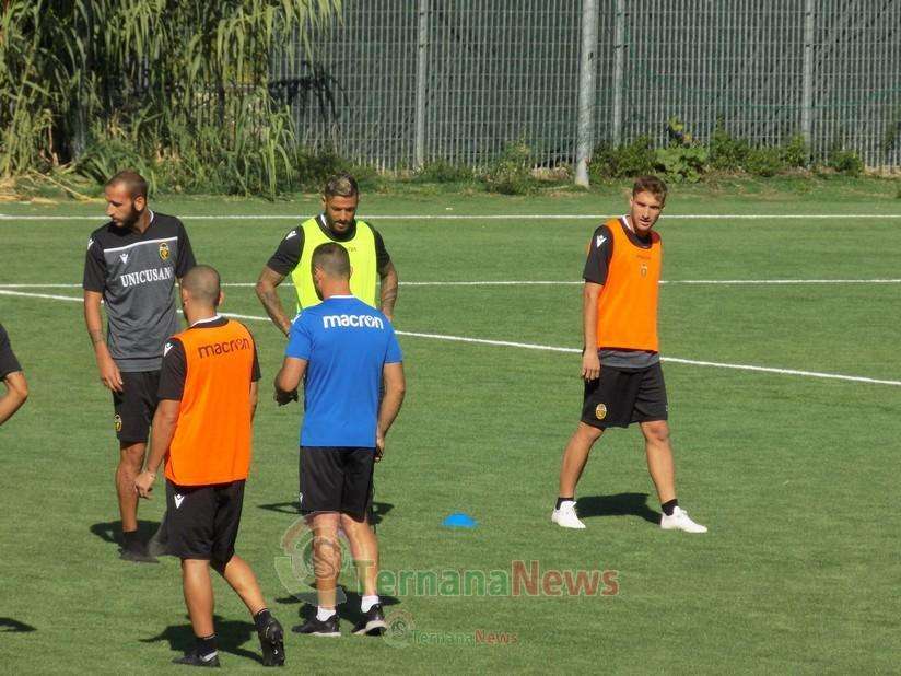 Ternana - Oggi ancora una seduta pomeridiana al Taddei