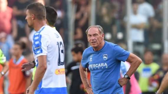 Pescara - Per Zeman decisiva la gara con la Ternana