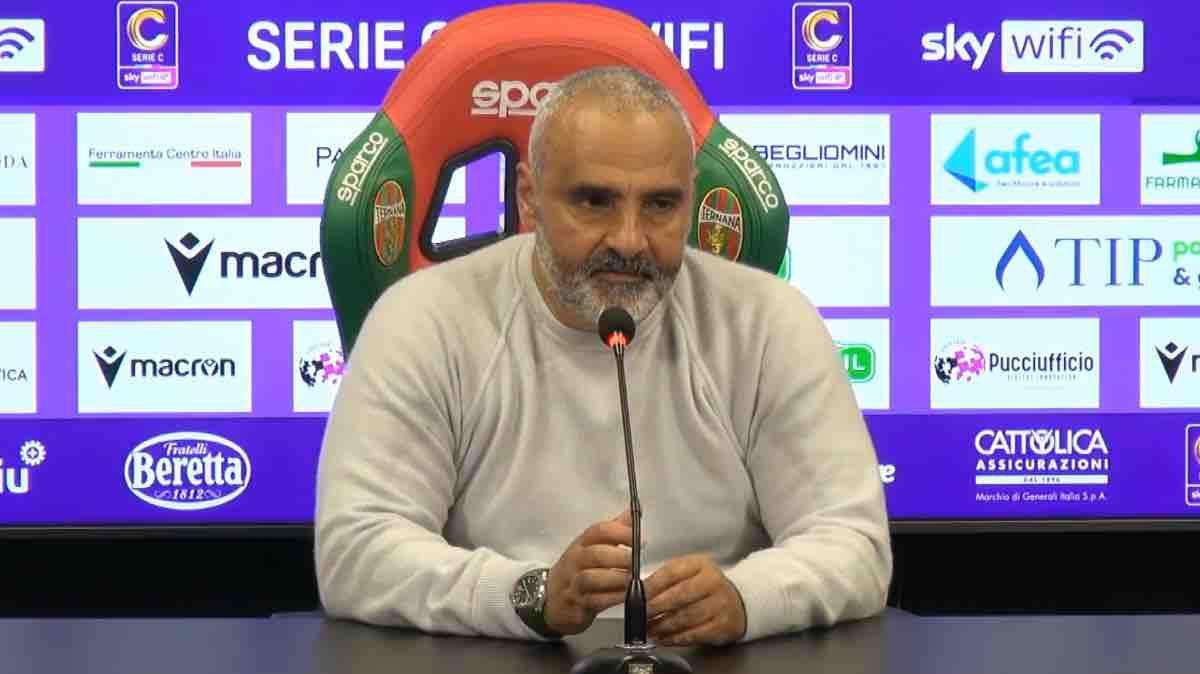 Ternana-Ravenna 2-0, Liverani: "Grande partita, possiamo giocarcela con tutti"