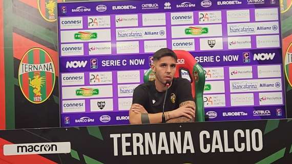 Ternana-Lucchese 5-0, Cicerelli: "Felice per il gol e la vittoria" - VIDEO