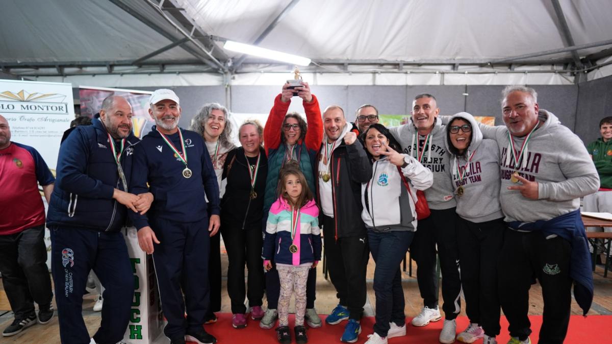 Touch rugby, successo per il Trofeo del Thyrus: a Borgo Rivo vince L’Aquila
