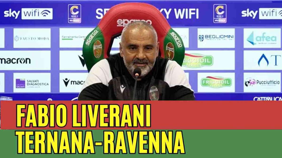 Fabio Liverani allenatore Ternana Calcio - Foto Ternana News