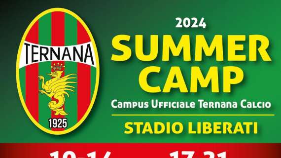 Summer Camp 2024: al via le prenotazioni per il campus ufficiale della Ternana Calcio