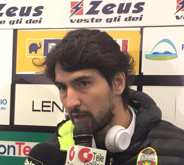 Ternana-Pro Vercelli, Marino: “Volevamo vincere a tutti i costi”