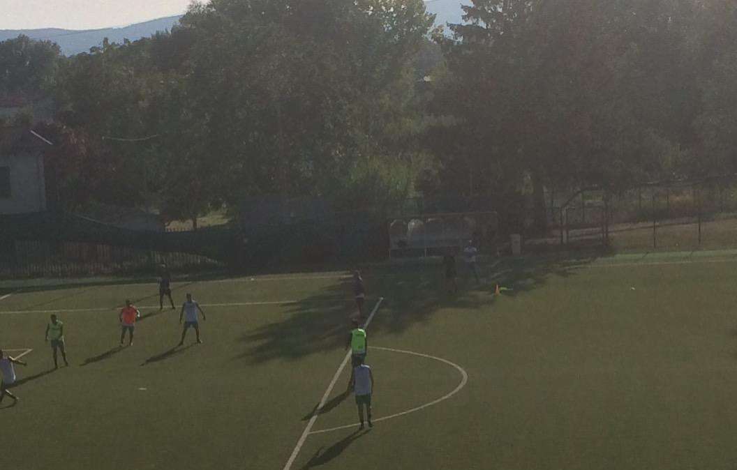 Allenamento alla ripresa per la Ternana