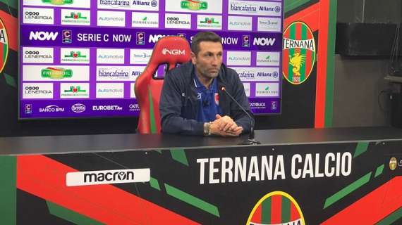 Ternana-Rimini, Buscè: "Grande onore affrontare questa squadra. La Ternana lotterà fino alla fine"