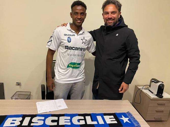 Bisceglie, per la sfida contro la Ternana c'è un rinforzo dal Manchester City