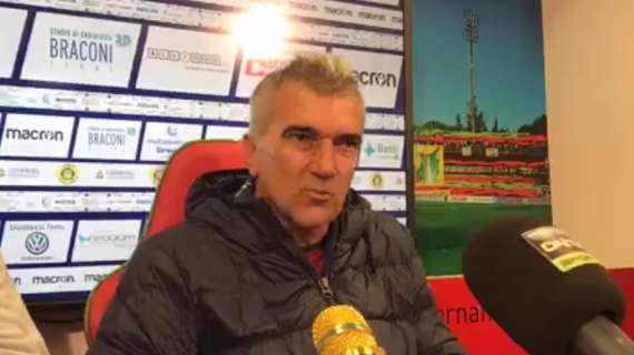 Ternana-Picerno, Giacomarro: "Normale soffrire, ma l'arbitro ha pilotato la gara" - VIDEO