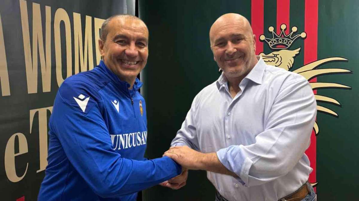 Mauro Ardizzone e Stefano Bandecchi - Foto Ternana Women