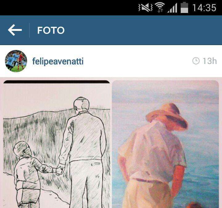 FOTO - E Avenatti ora si dà ai disegni su Instagram...