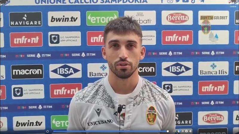 Sampdoria-Ternana 3-1, Capone: "Cercavo da tanto il primo gol" - VIDEO