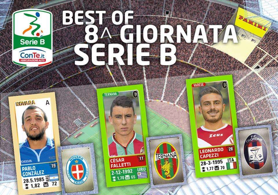 FOTO - Calciatori Panini indica il gol di un rossoverde come uno dei più belli dell'ottavo turno di B