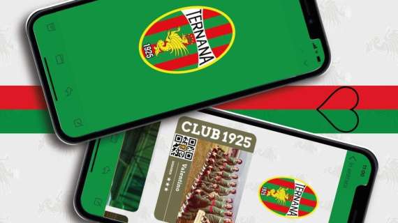 Ecco “Noi Ternana” e “Club 1925”: L’app ufficiale e la membership di Ternana Calcio