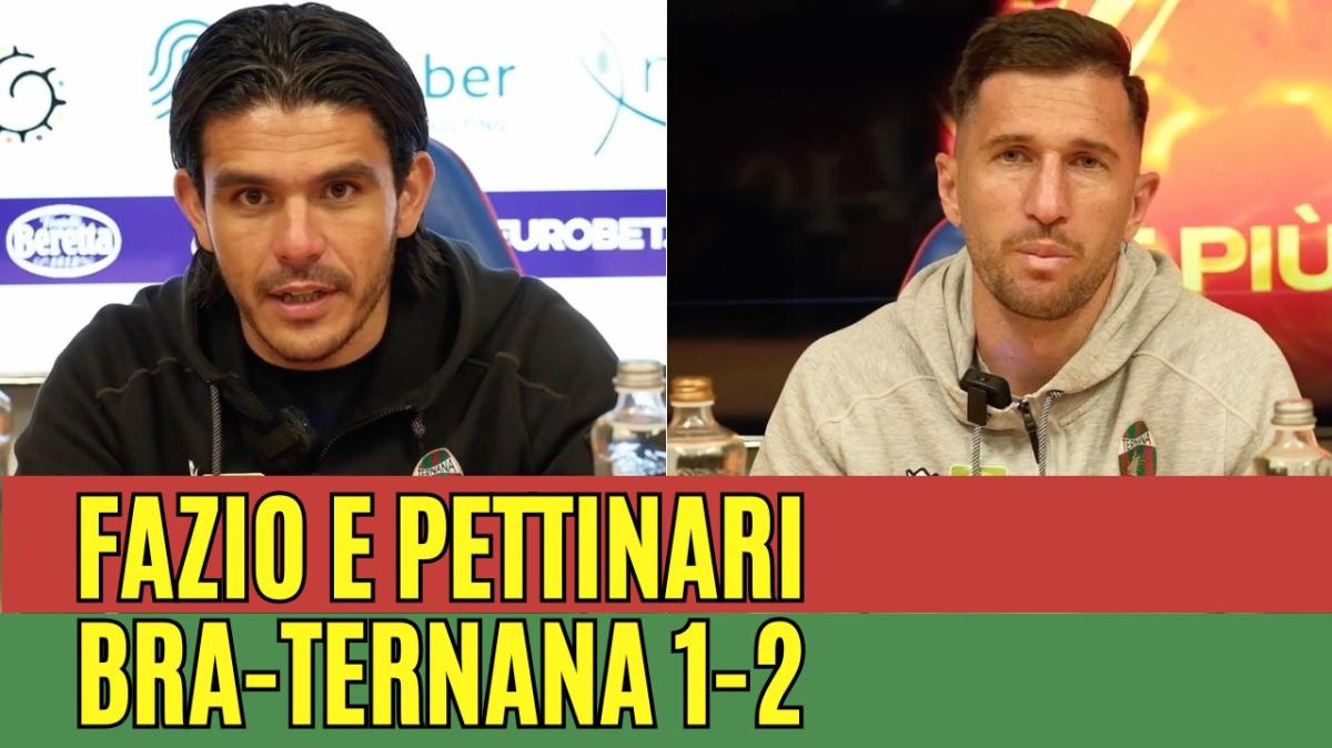BRA-Ternana 1-2, guarda le conferenze stampa di Fazio e Pettinari | VIDEO