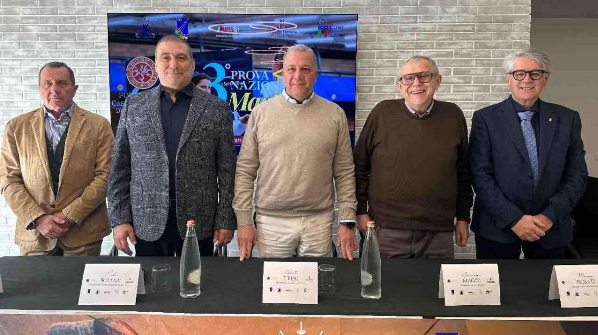 Conferenza stampa Terza Prova Nazionale Master di scherma