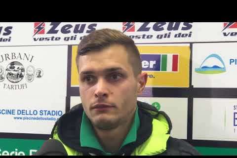 Il VIDEO dell'intervista a Mattia Finotto nel post di Ternana-Parma