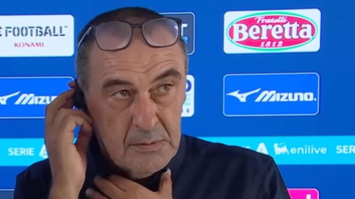 Maurizio Sarri non pu&ograve; farci nulla - TernanaNews.it (Screenshot video YouTube) 