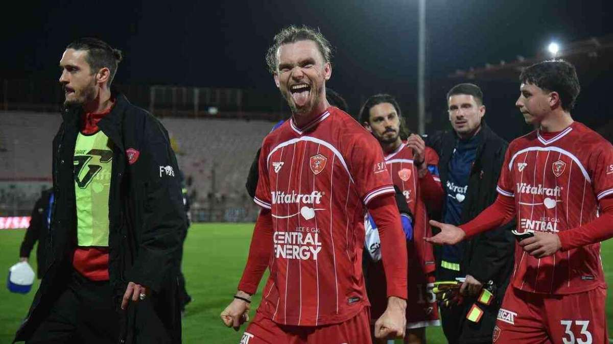 Federico Giraudo terzino del Perugia - Foto www.settoncephotoagency.com