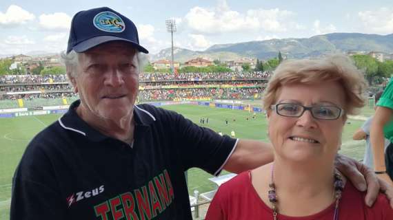 I genitori di mister Pochesci allo stadio a sostenere la Ternana