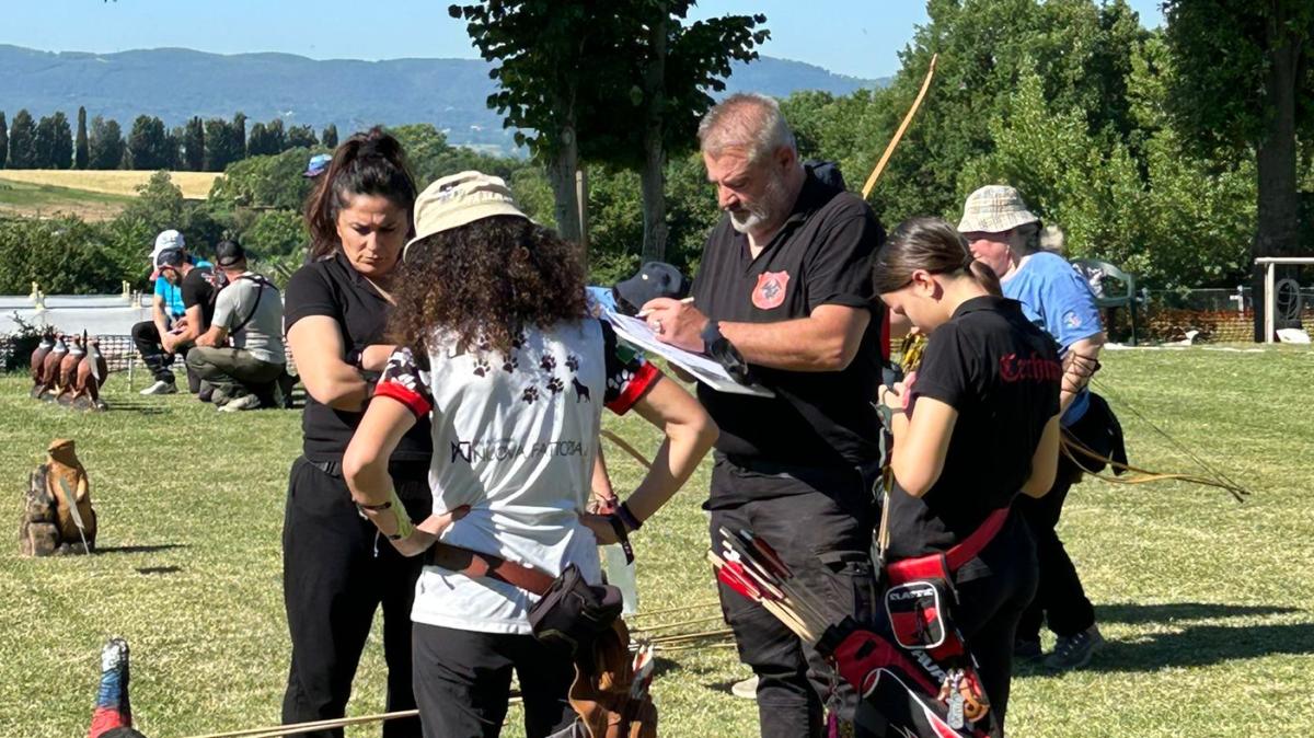 Arcieri in azione