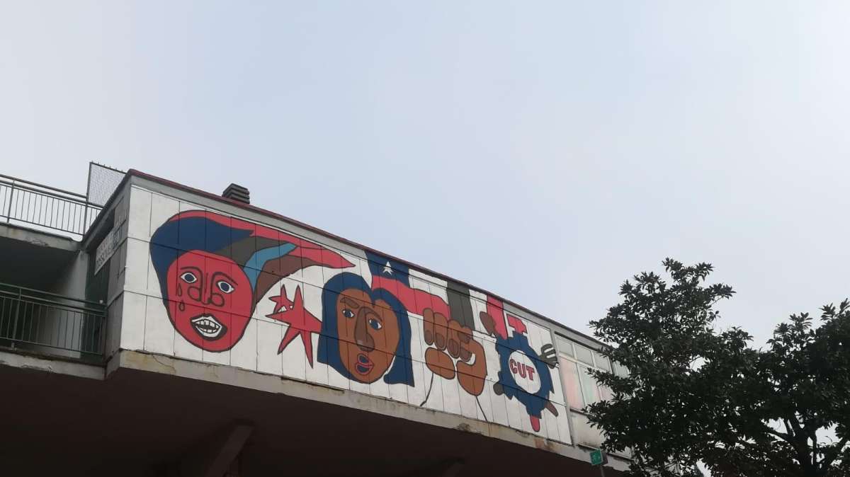 RassegnaStampa - Messaggero - Pino, il tuttofare dello stadio che ha ridato vita ai murales cileni