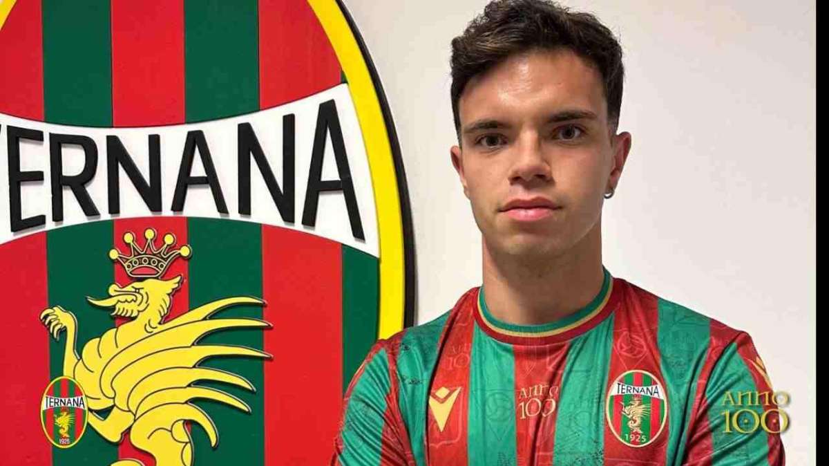 Angelo Ndrecka giocatore Ternana Calcio - Foto Ternana Calcio