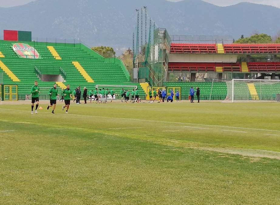 Ternana - Il report dell'allenamento odierno