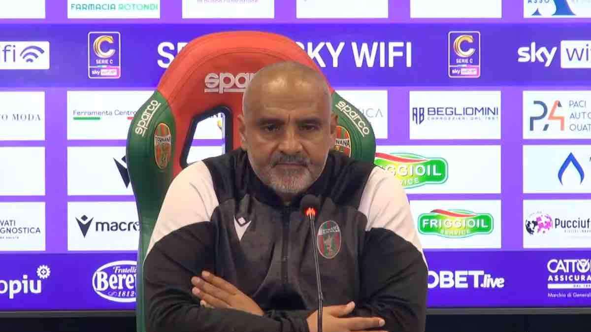 Ternana-Torres, la conferenza stampa di Liverani | VIDEO