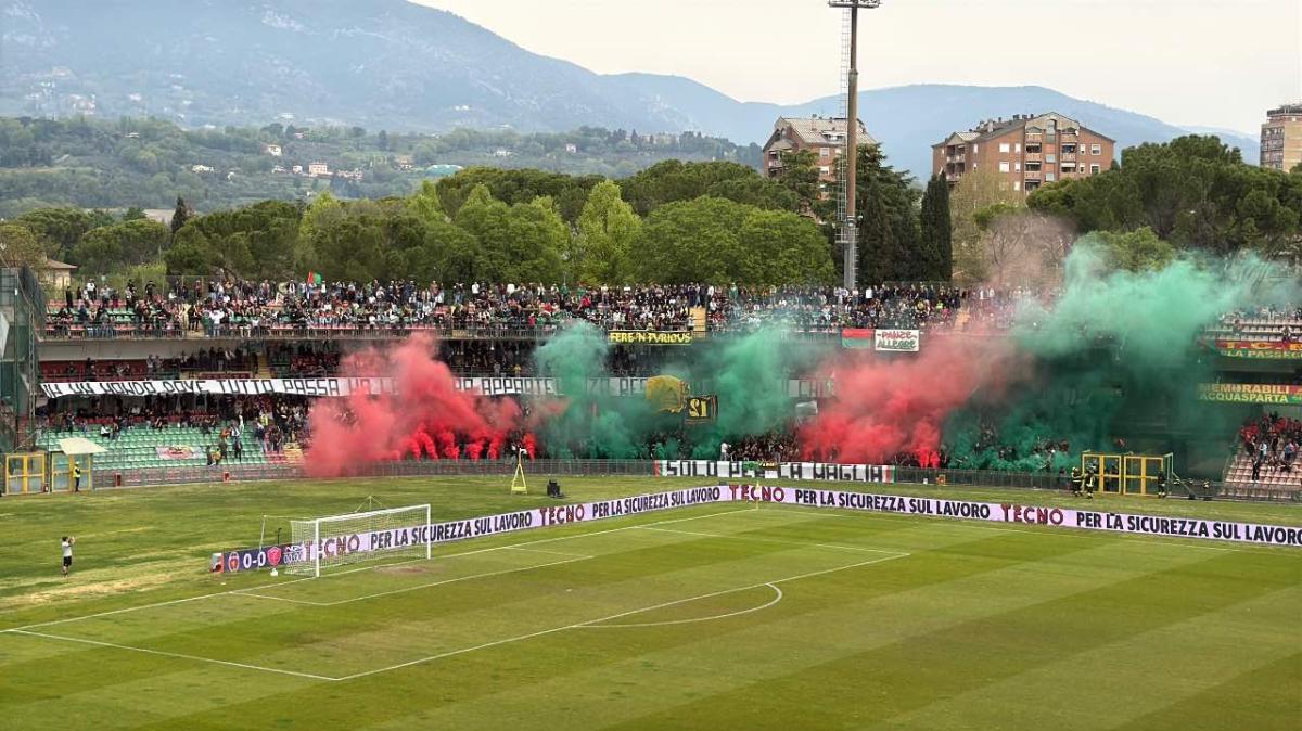 La coreografia della Nord