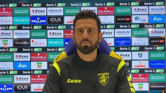 Frosinone-Ternana, Grosso: "E' la partita più difficile" - VIDEO