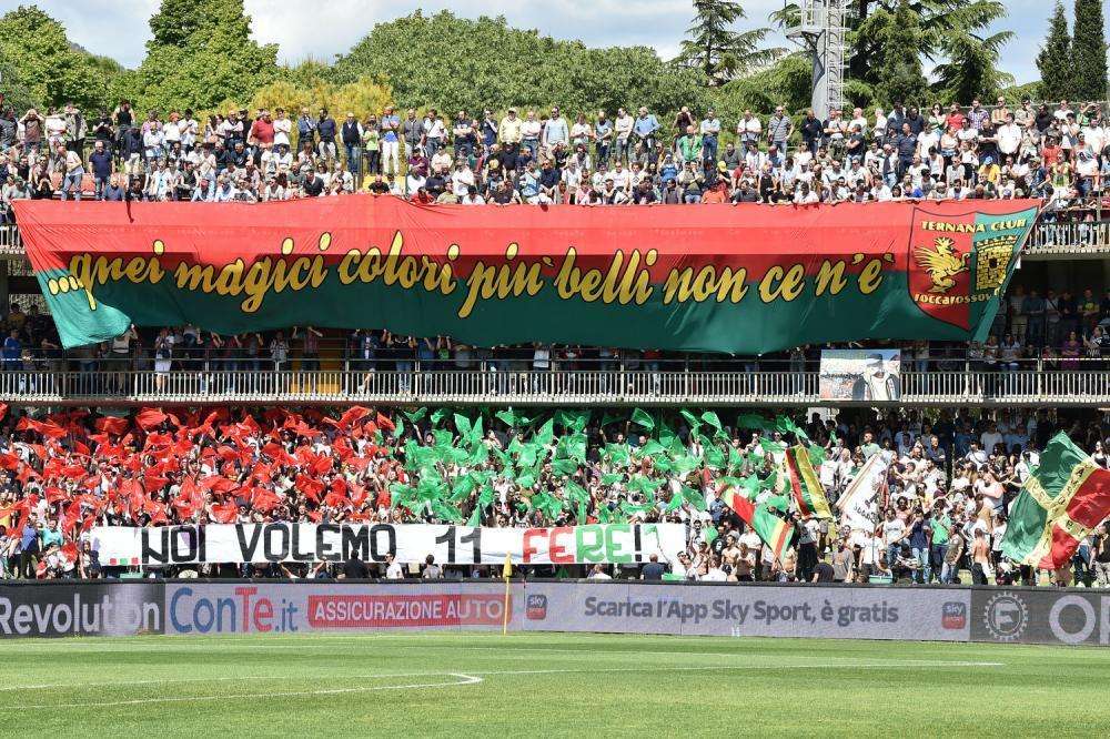 Ternana, riapre la campagna abbonamenti per un settore della Sud