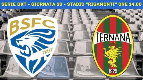 RIVIVI - LIVE - Brescia-Ternana 1-1, è finita buon punto per le Fere