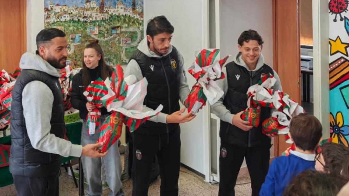 La visita della squadra.