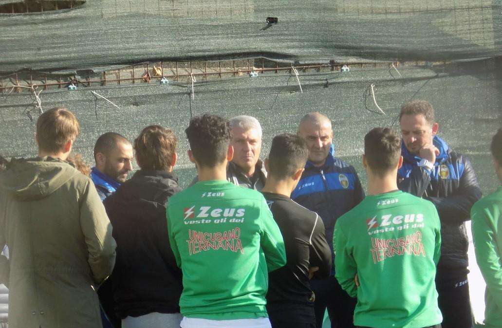 Ternana - Ferruccio Mariani saluta la sua Primavera