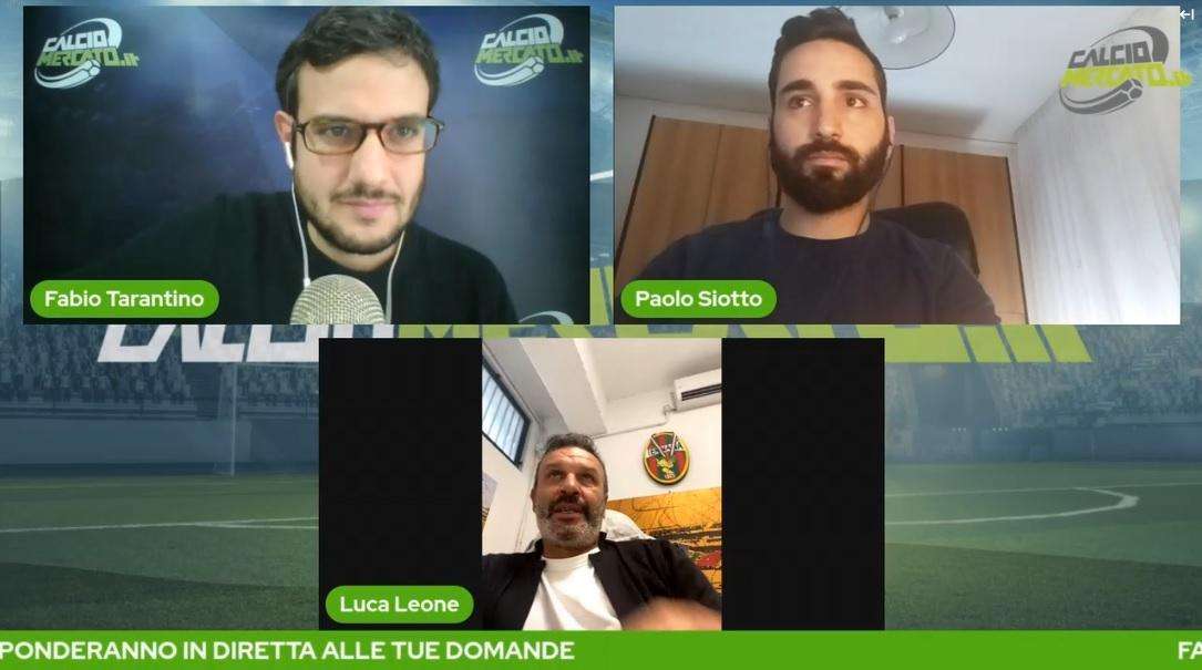Ternana, Leone: "Donnarumma ha portato tanta professionalità nello spogliatoio"