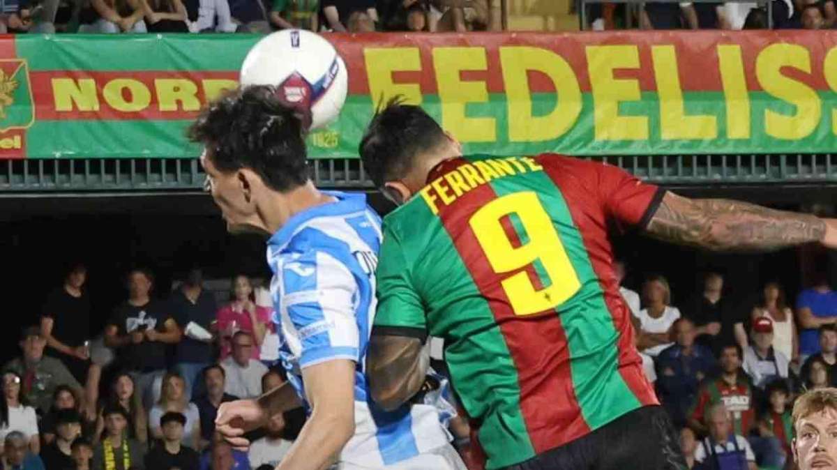 Alexis Ferrante attaccante della Ternana - Foto Ternana Calcio