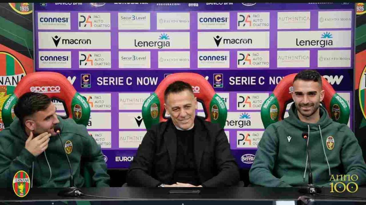 Enrico Brignola, Stefano D'Alessandro e Nicol&ograve; Fazzi - Foto Ternana Calcio
