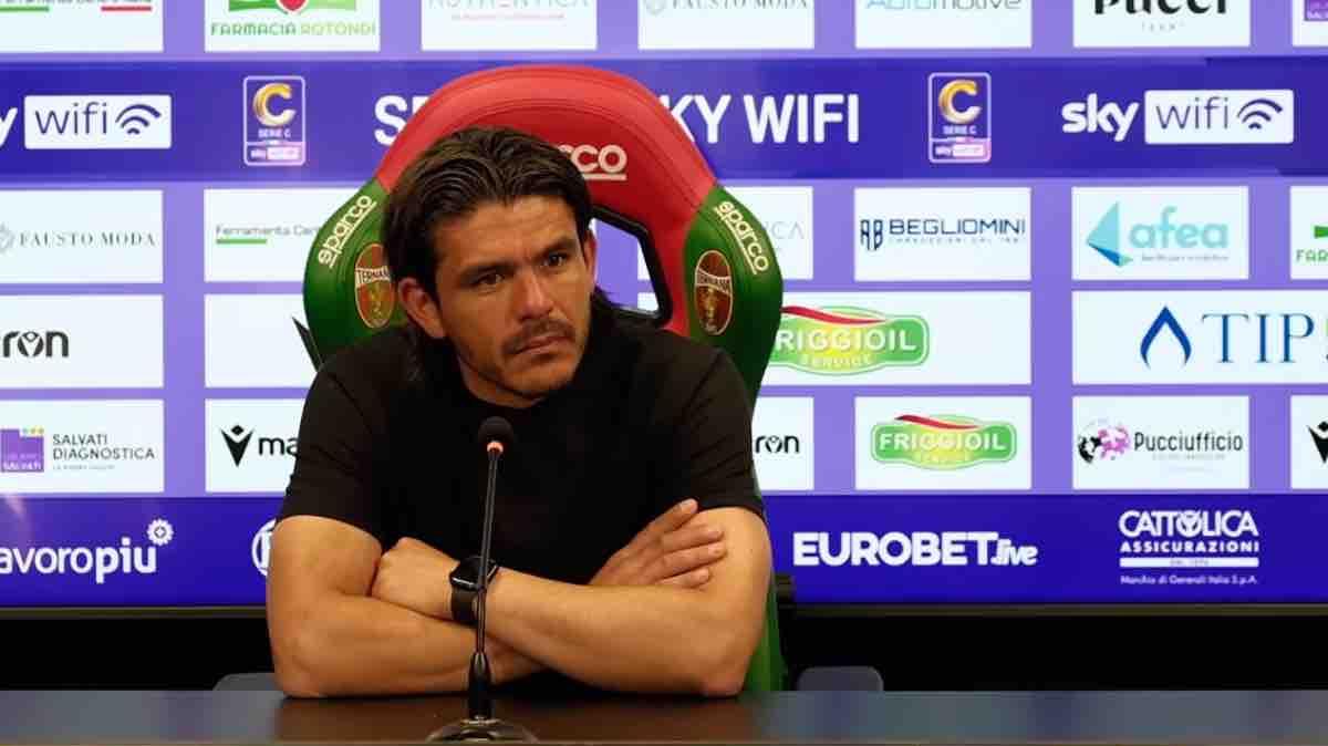 Ternana-Pianese 1-3, Fazio: "Senza testa e cuore è tutto inutile"