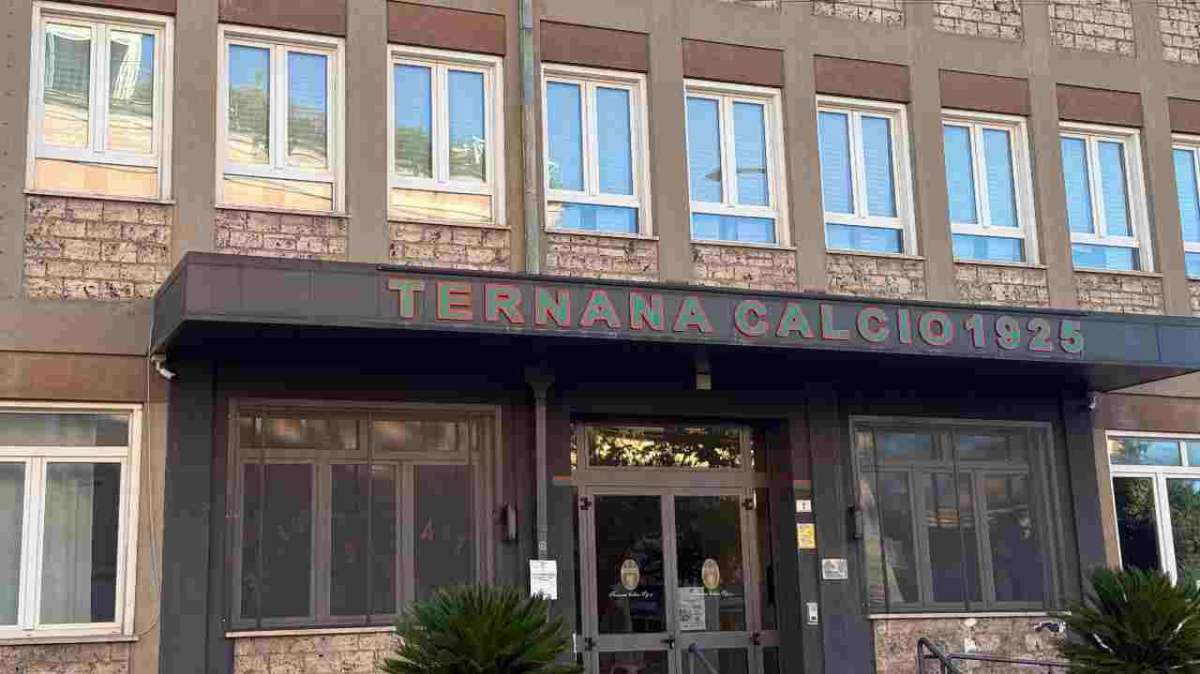 La sede della Ternana Calcio in via della Bardesca - Foto TernanaNews