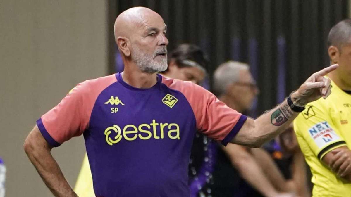 Pioli &egrave; tornato in estate sulla panchina della Fiorentina (Lapresse - Ternana News)