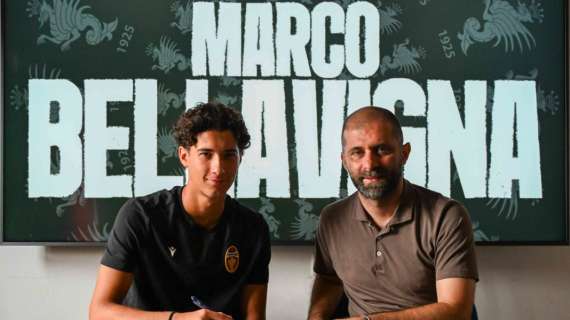 UFFICIALE - Bellavigna firma il suo primo contratto da professionista