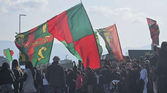 Tifosi Ternana pre derby