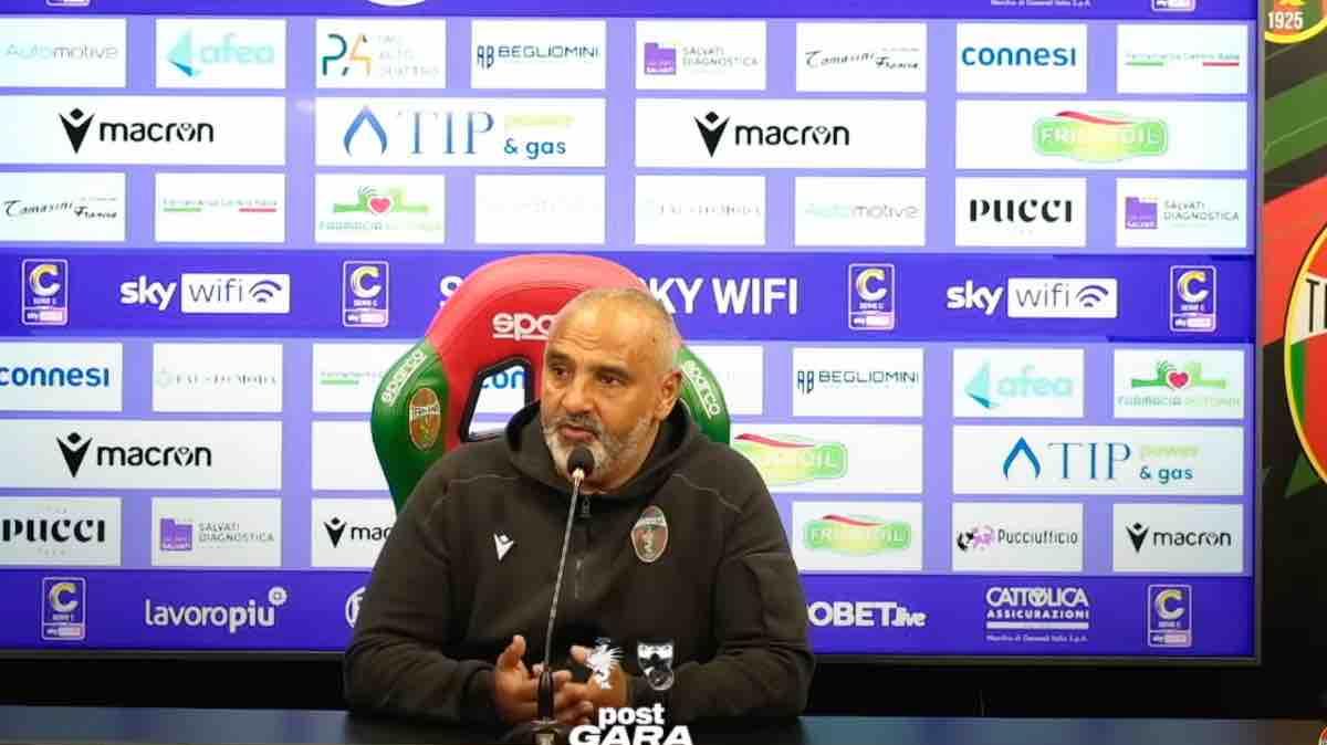 Ternana-Gubbio 0-1, Liverani: "Noi poco brillanti ma andiamo avanti"
