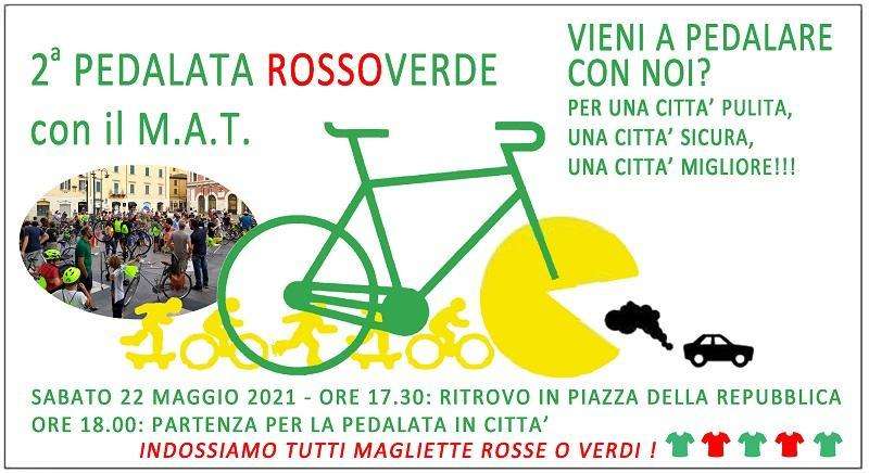 Sabato torna la seconda edizione della pedalata "rossoverde"