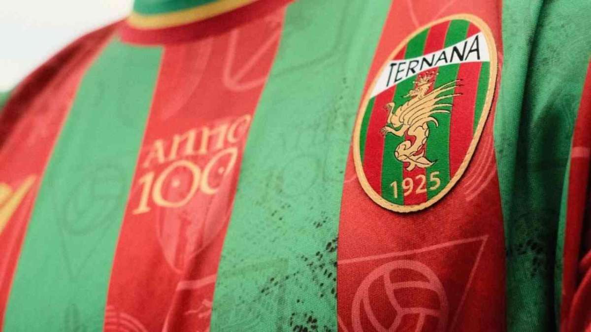 Dettaglio maglia 2025-2026 Ternana Calcio - Foto Ternana Calcio