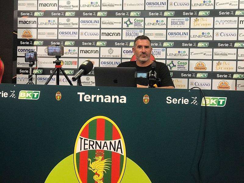 Ternana-Cittadella, Lucarelli:" La Ternana non deve essere sempre quella dei record"