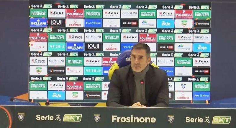 Frosinone-Ternana, Lucarelli duro con i suoi: "Possiamo guardare solo alla salvezza" - VIDEO