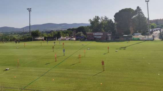 Ternana, primo allenamento della stagione agli ordini di mister Abate - VIDEO