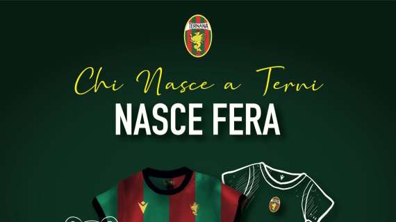 Torna il kit rossoverde, questa volta firmato Ternana Women